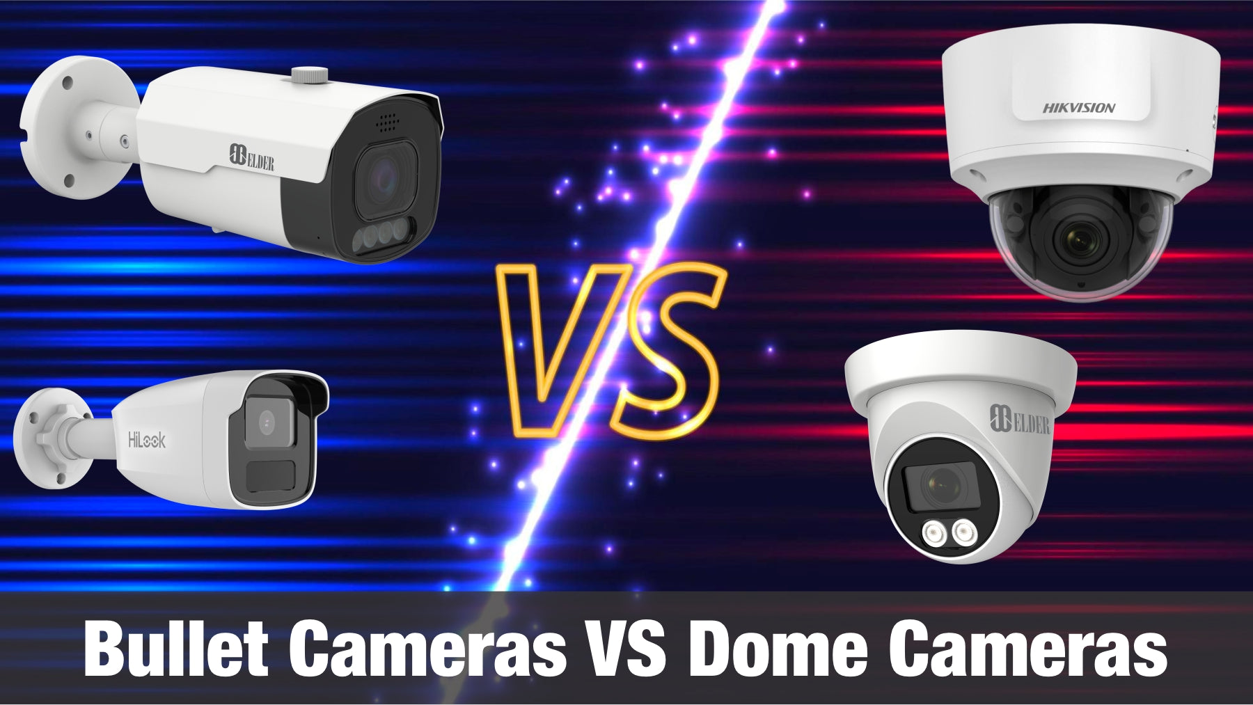 Dome vs Bullet Security Cameras: What are the Differences?