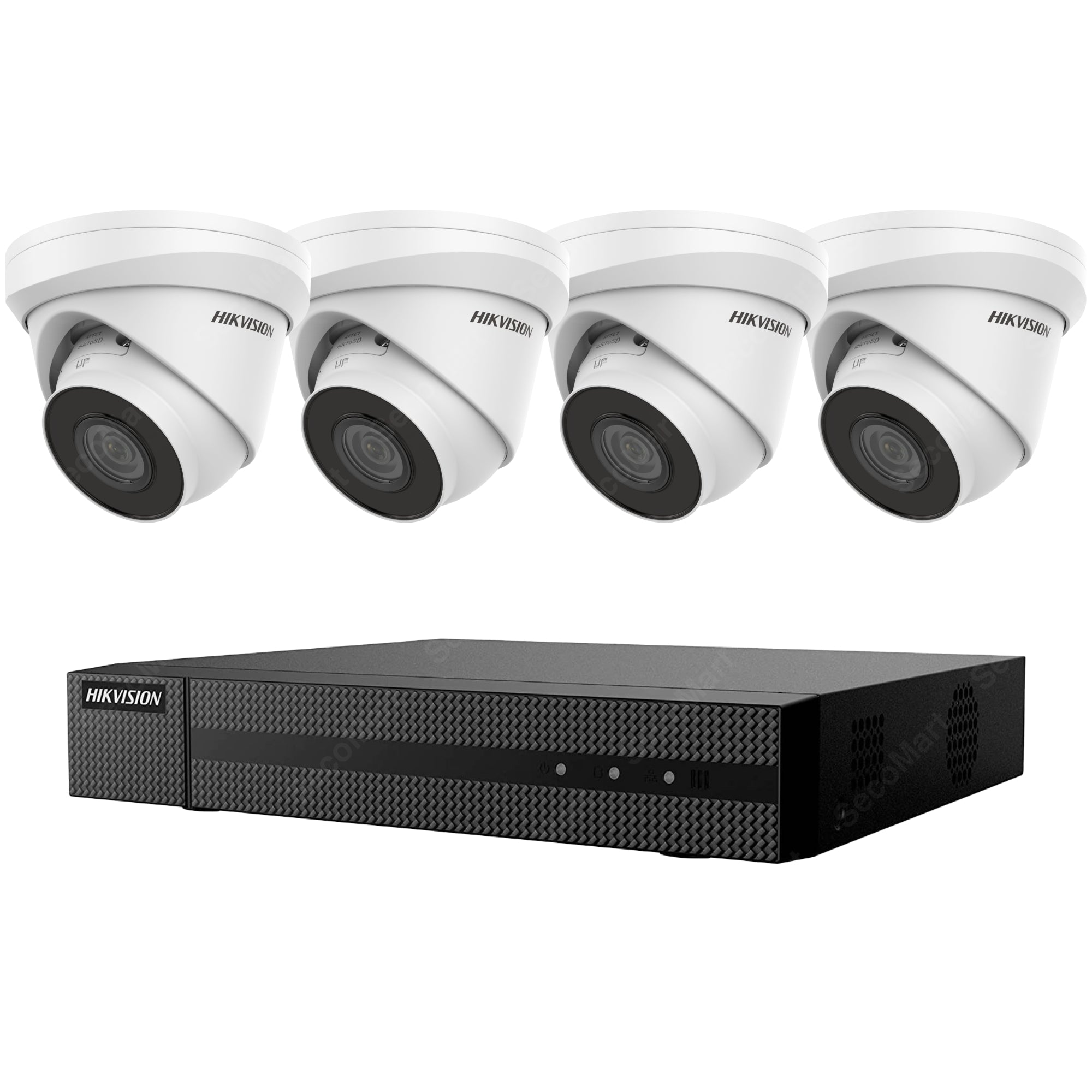 Hikvision EKI-K41T44 Security Camera System 4K NVR Surveillance Kit PoE Wired