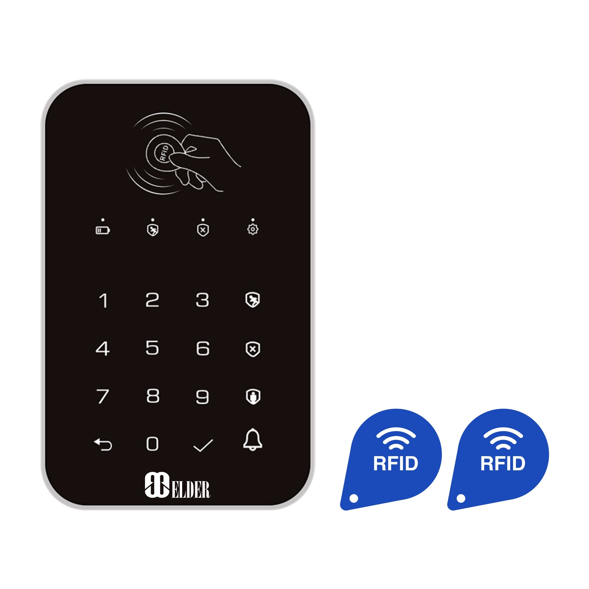 Keypad Alarm WiFi with RFID Card