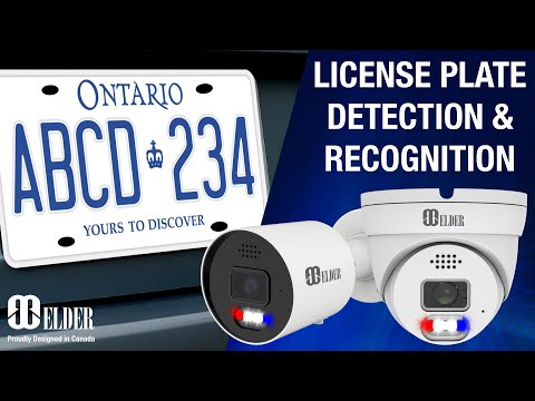 AI LPR Security Camera ANPR Surveillance with License Plate Detection and License Plate Recognition