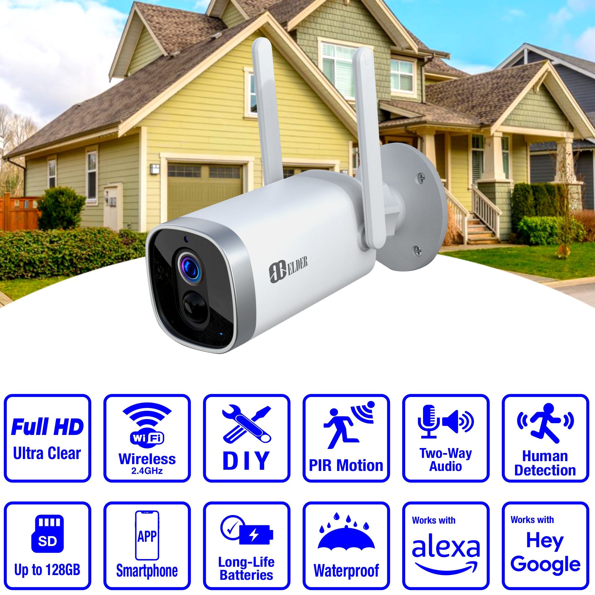 Wire-Free Security Camera