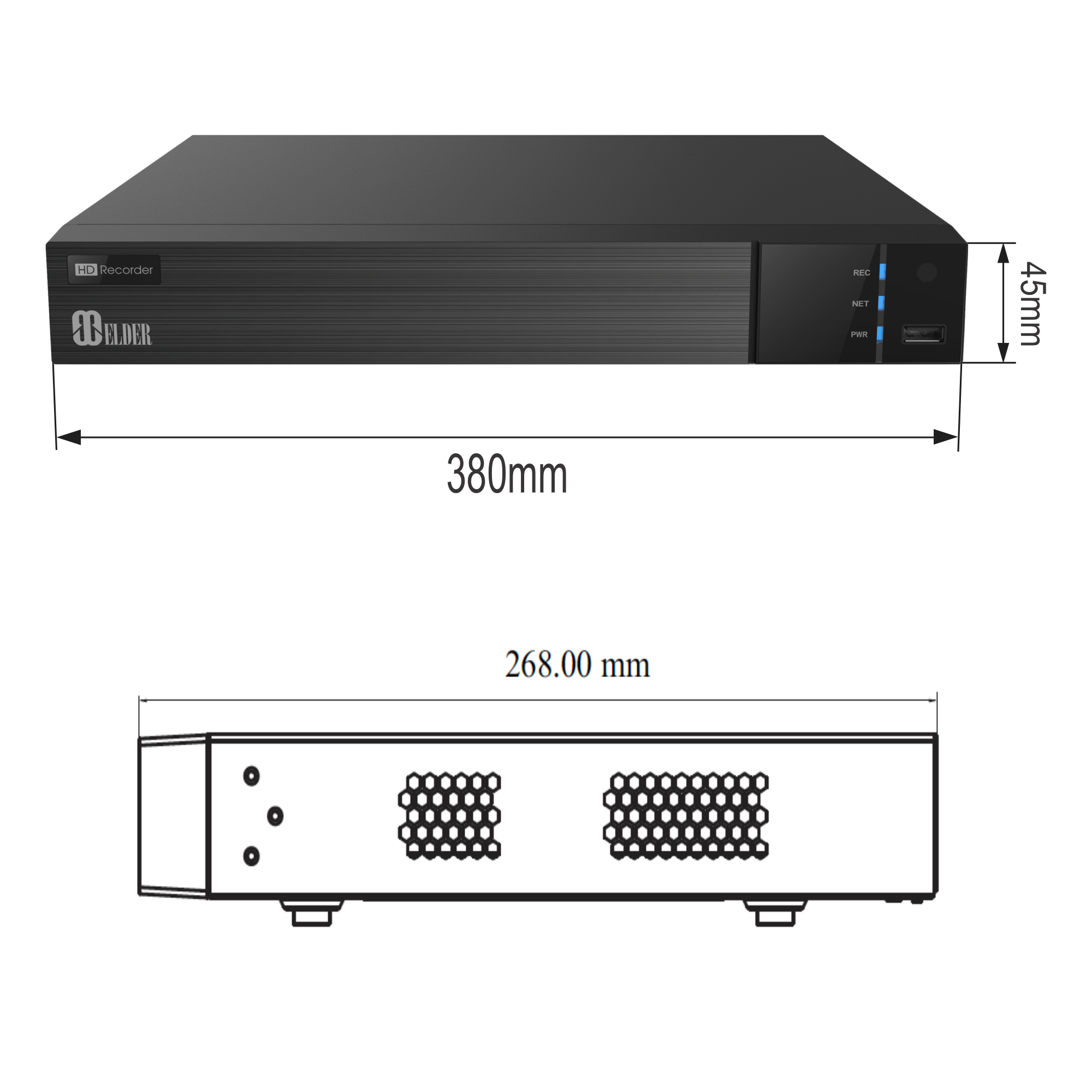 4K NVR Security 32-Channel Up to 8MP, Intelligent Features, Two-Way Audio & Onvif, NVR Surveillance Ultimate-I Series