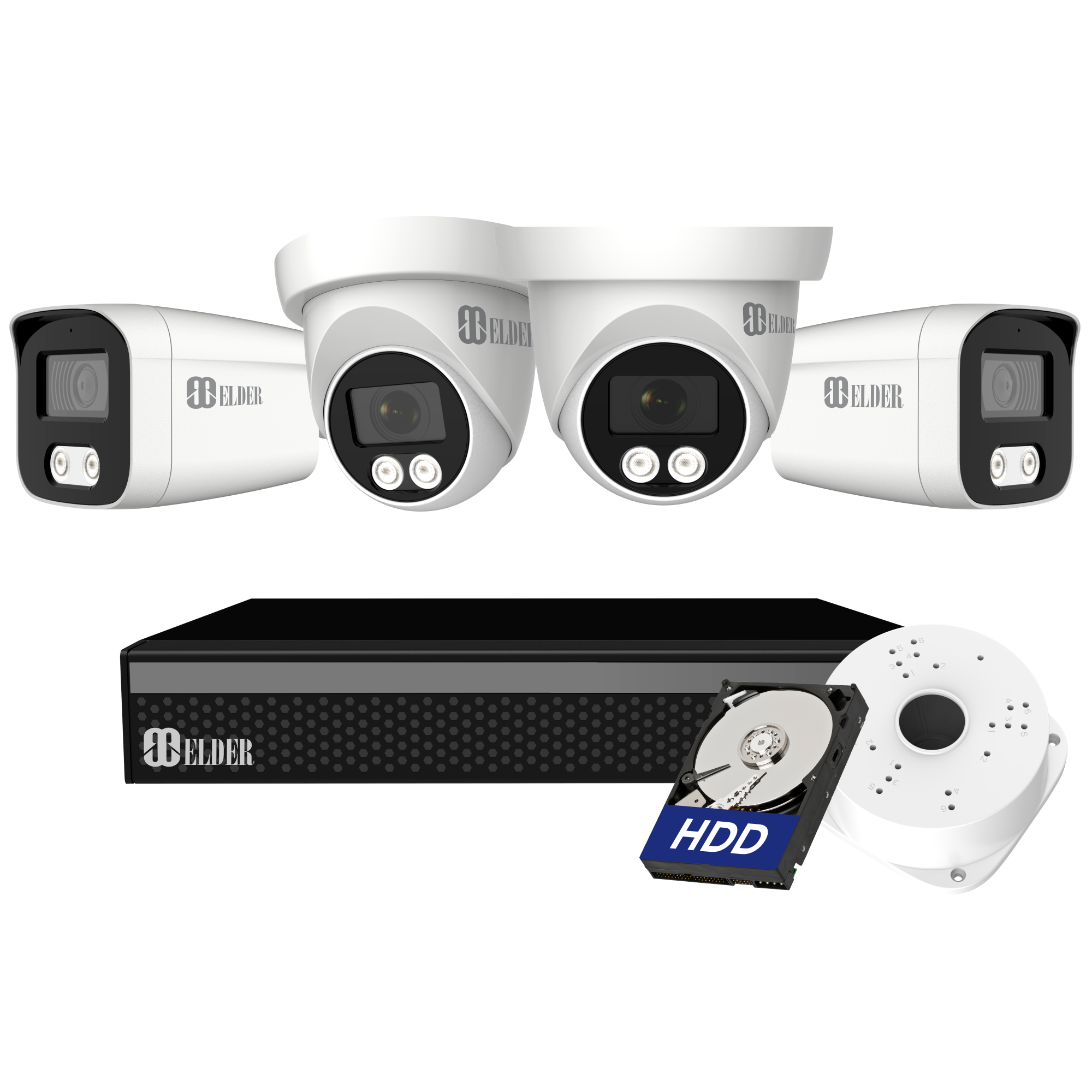Diy wired deals security camera system