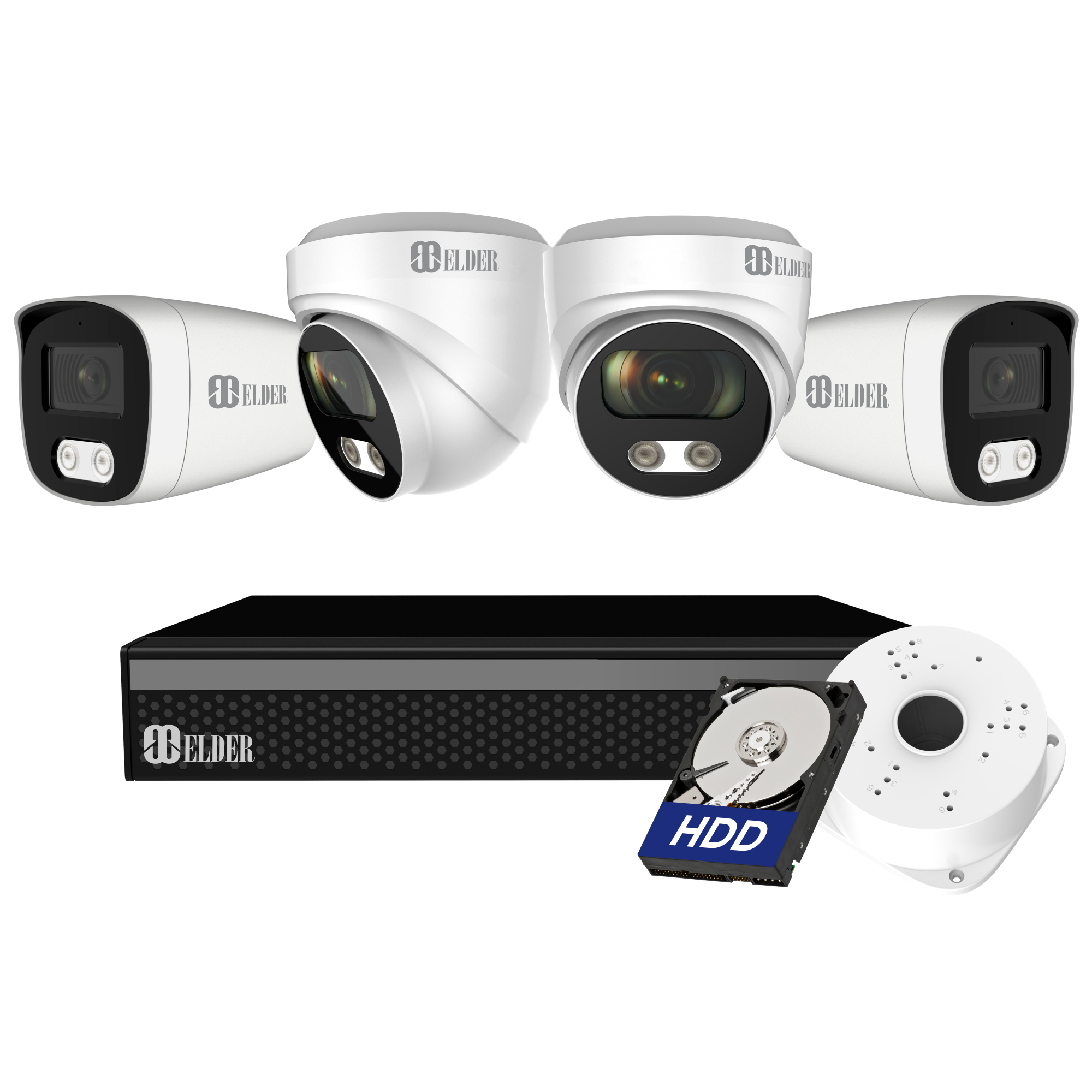 4K NVR Security Camera System Outdoor