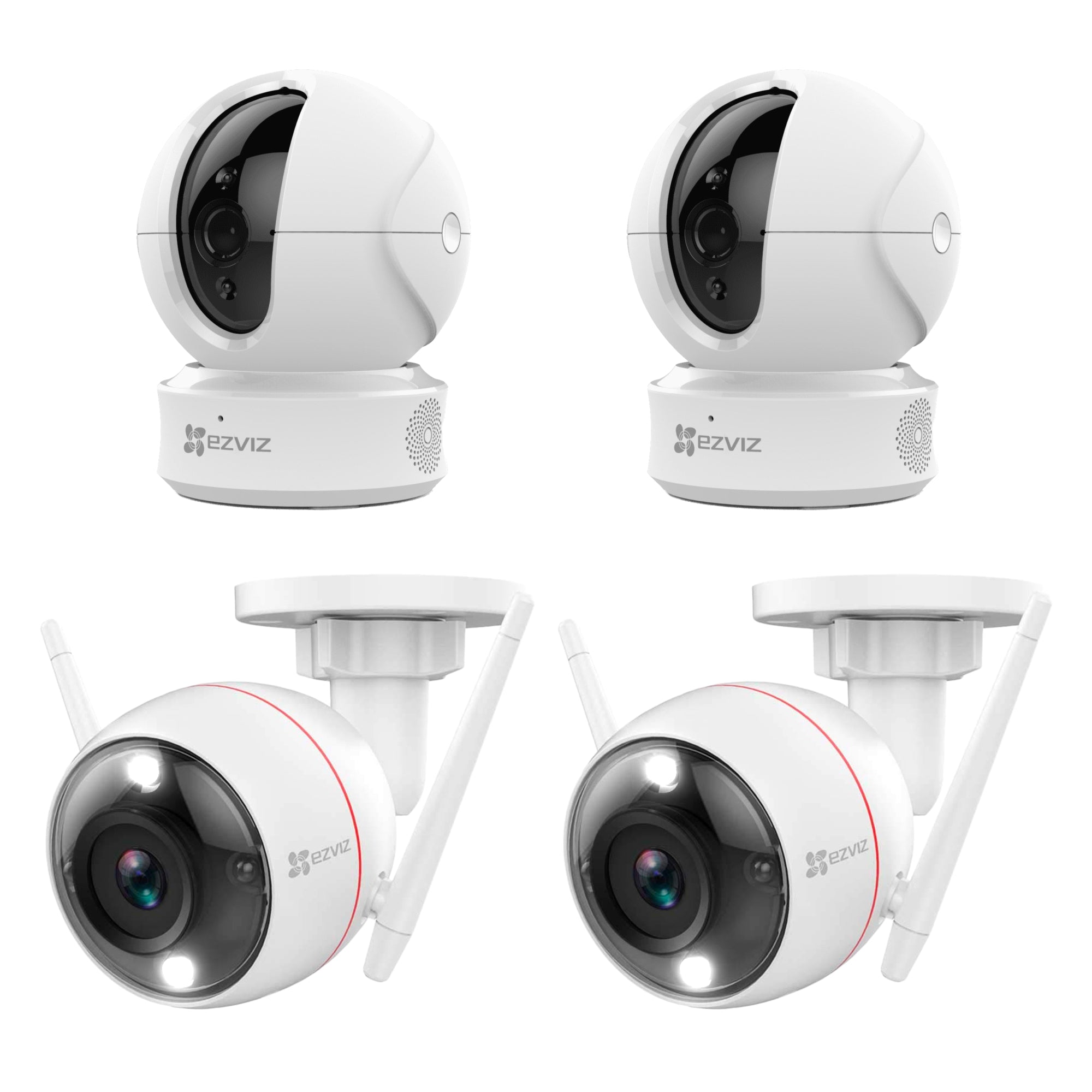 Ezviz Camera 2K WiFi Pan Tilt Wireless Security Camera Outdoor, Smar