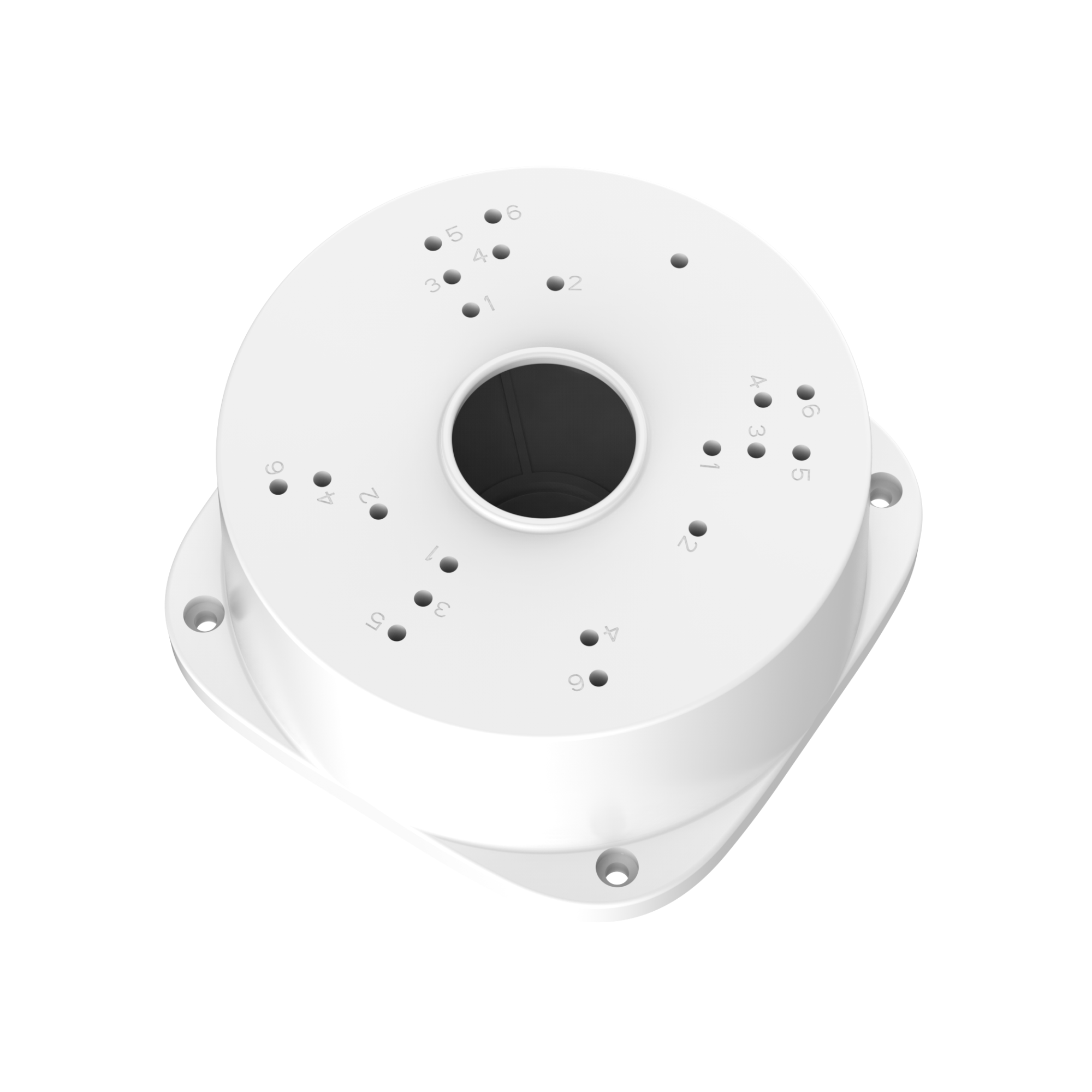 Junction Box for Security Cameras and Surveillance Cameras.