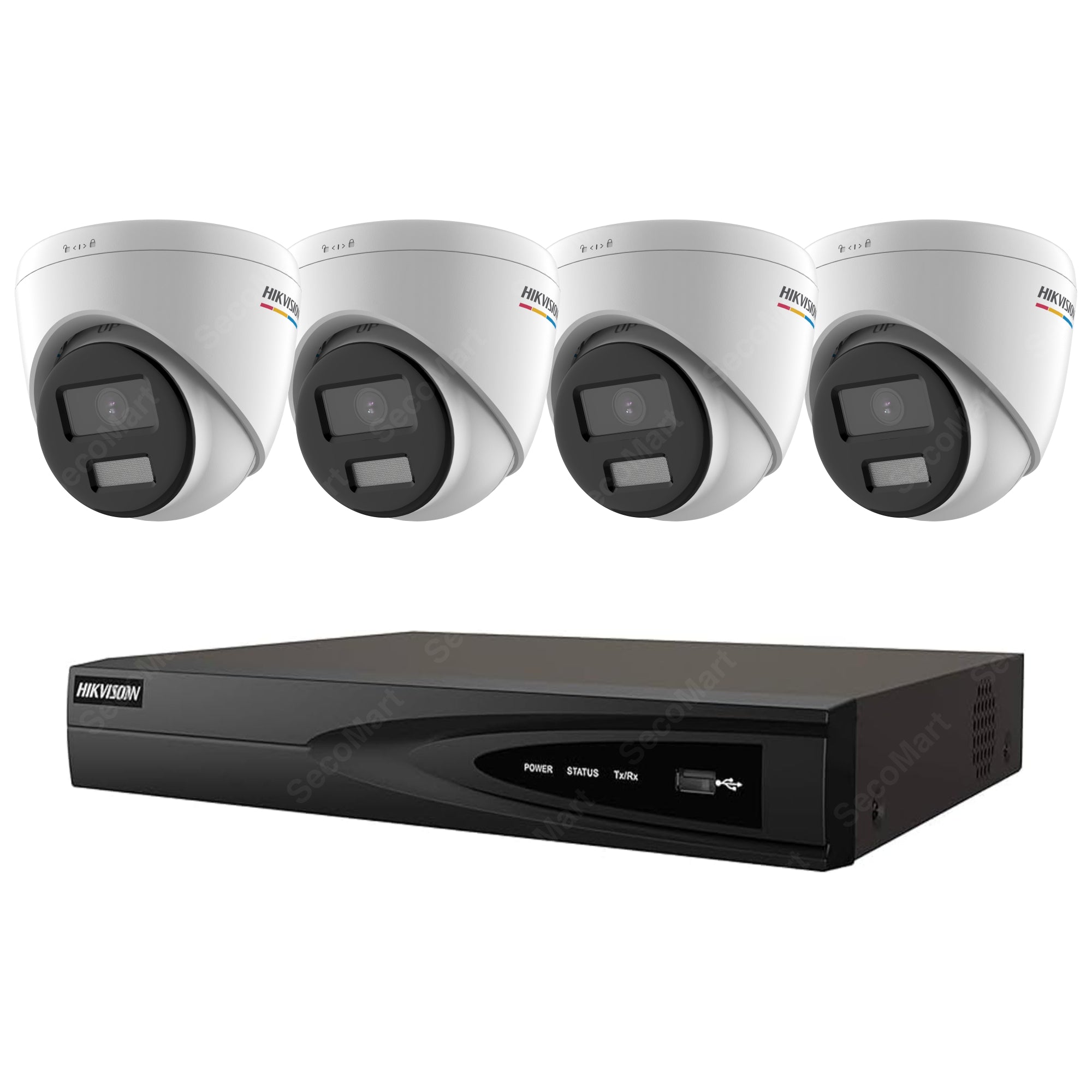 Hikvision ColorVu 4CH 4K HD Camera Kit