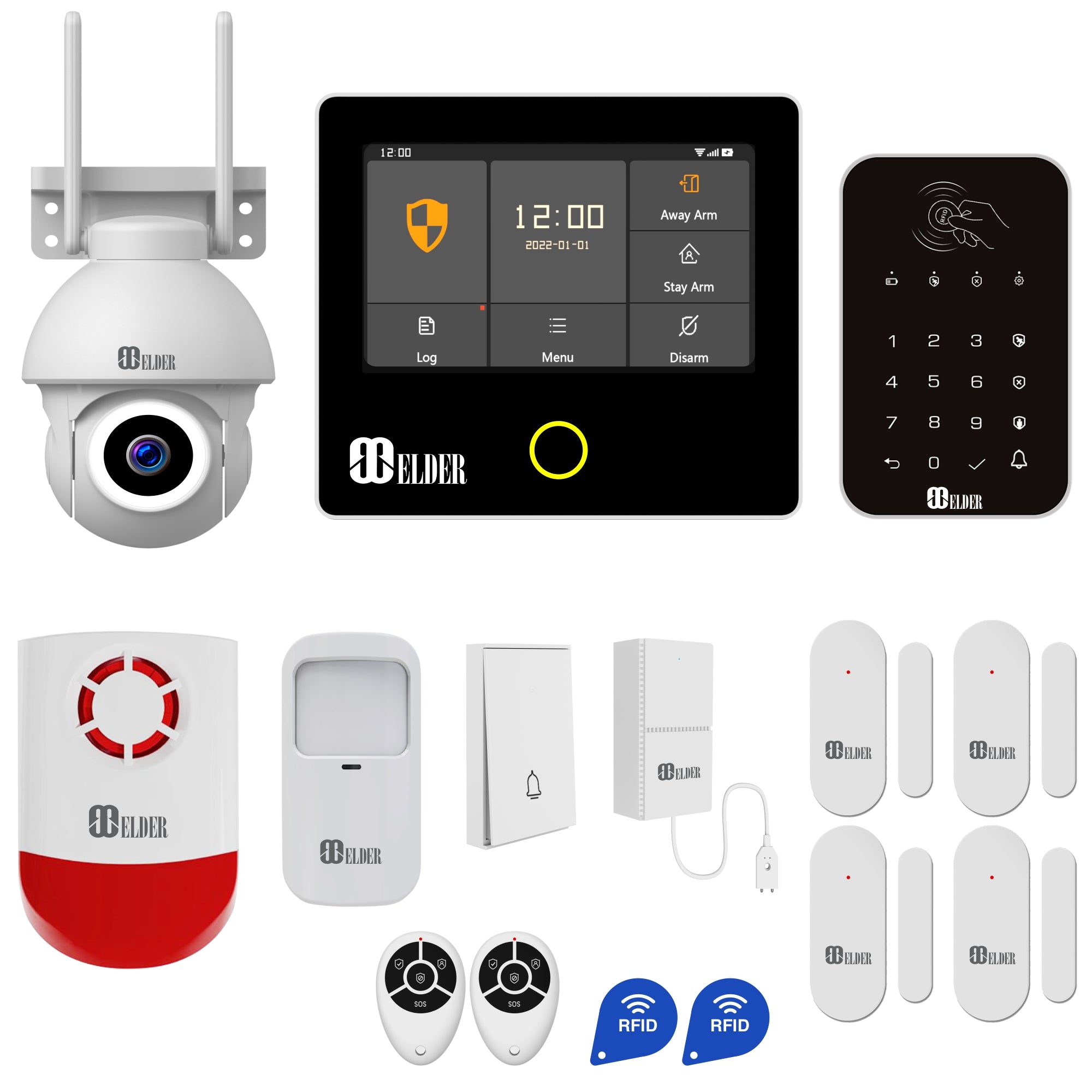 Home Alarm System with Camera