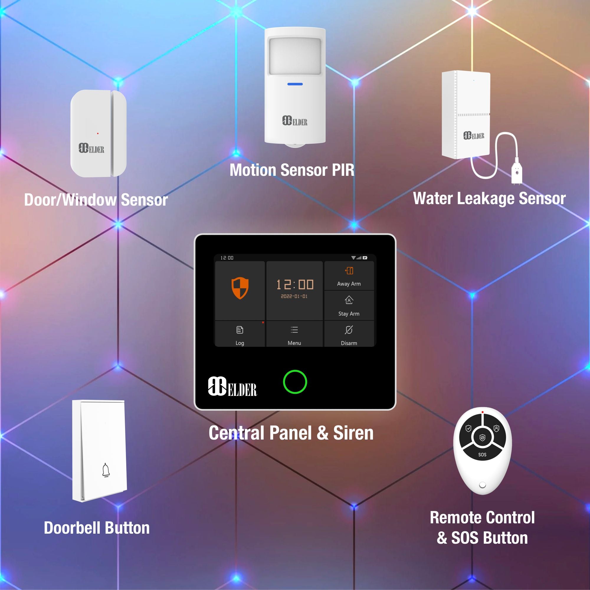 House Alarm System Security Wireless 