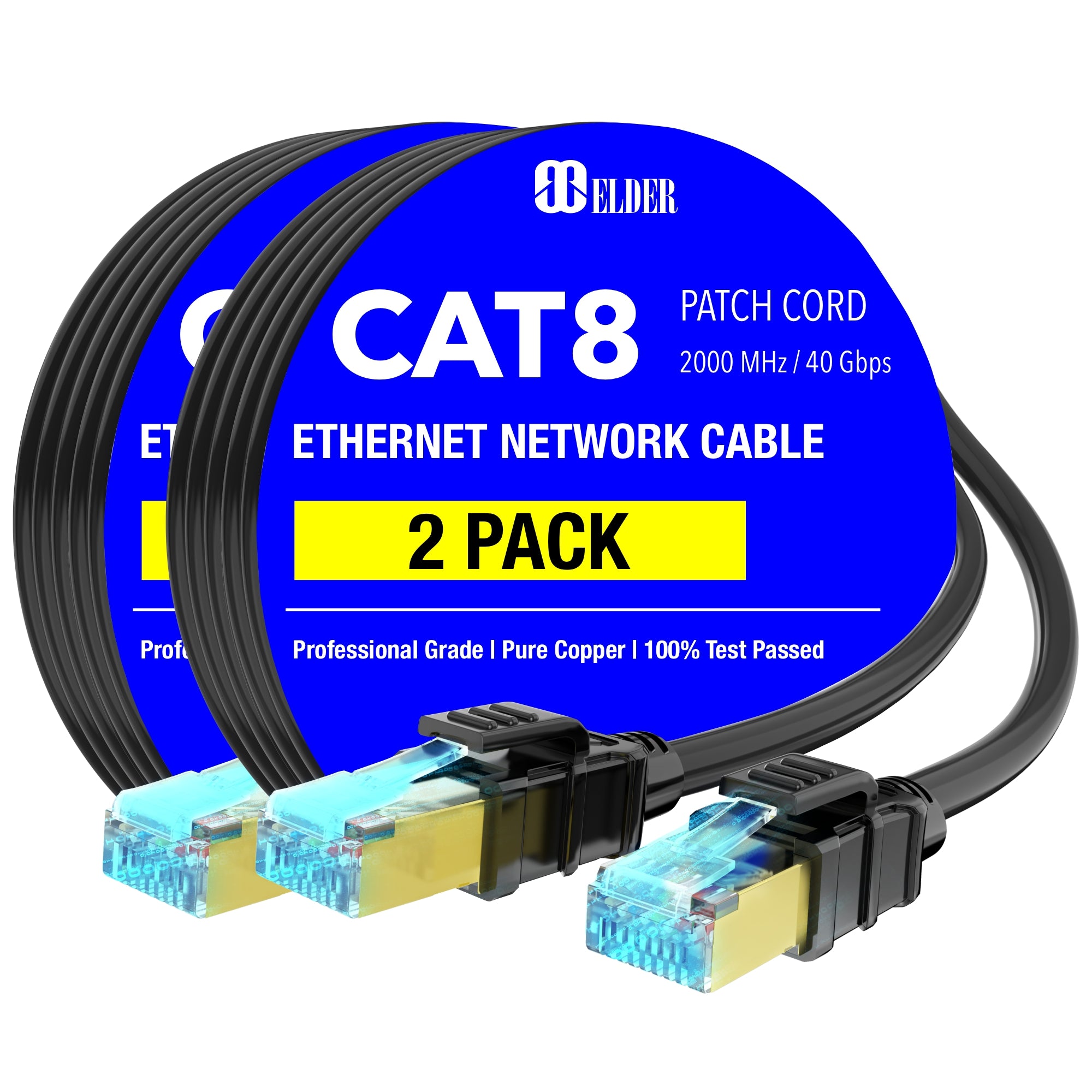 Cat8 Ethernet 16ft 5m Cable Network Cable 16 Feet 5 Meter Patch Cord LAN Internet RG45 Cable