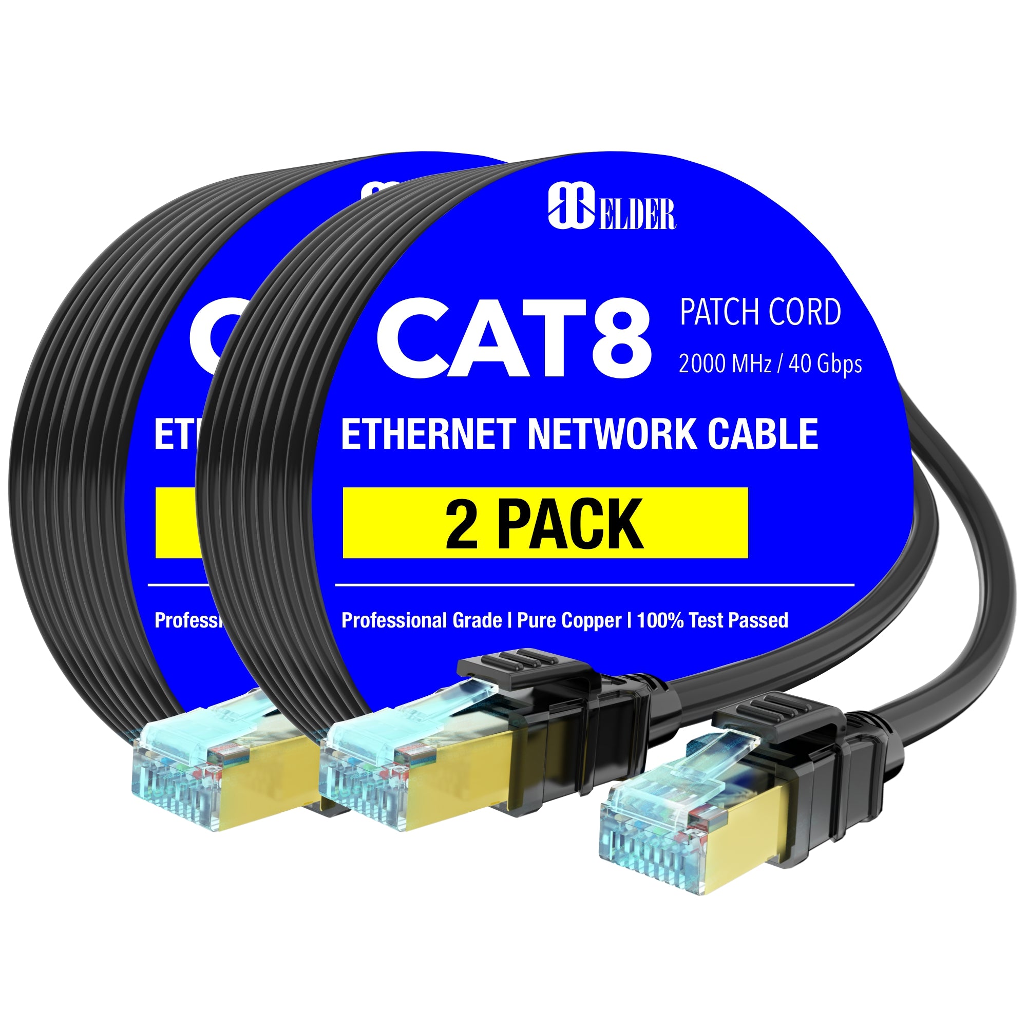Cat8 Ethernet 33ft 50ft 65ft Cable Network Cable 10m 15m 20m Patch Cord LAN Internet RG45 Cable