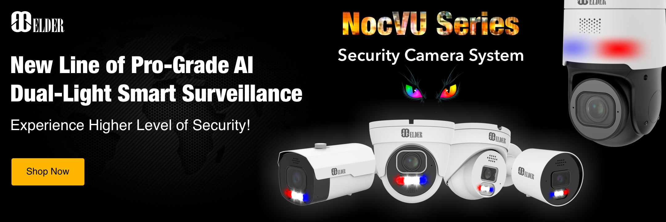 NocVU Security Camera System for Nocturnal Surveillance