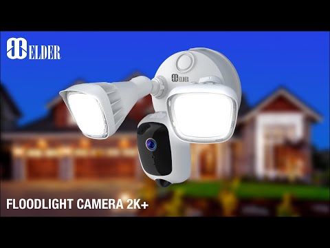 Floodlight Security Camera 2K+ Outdoor