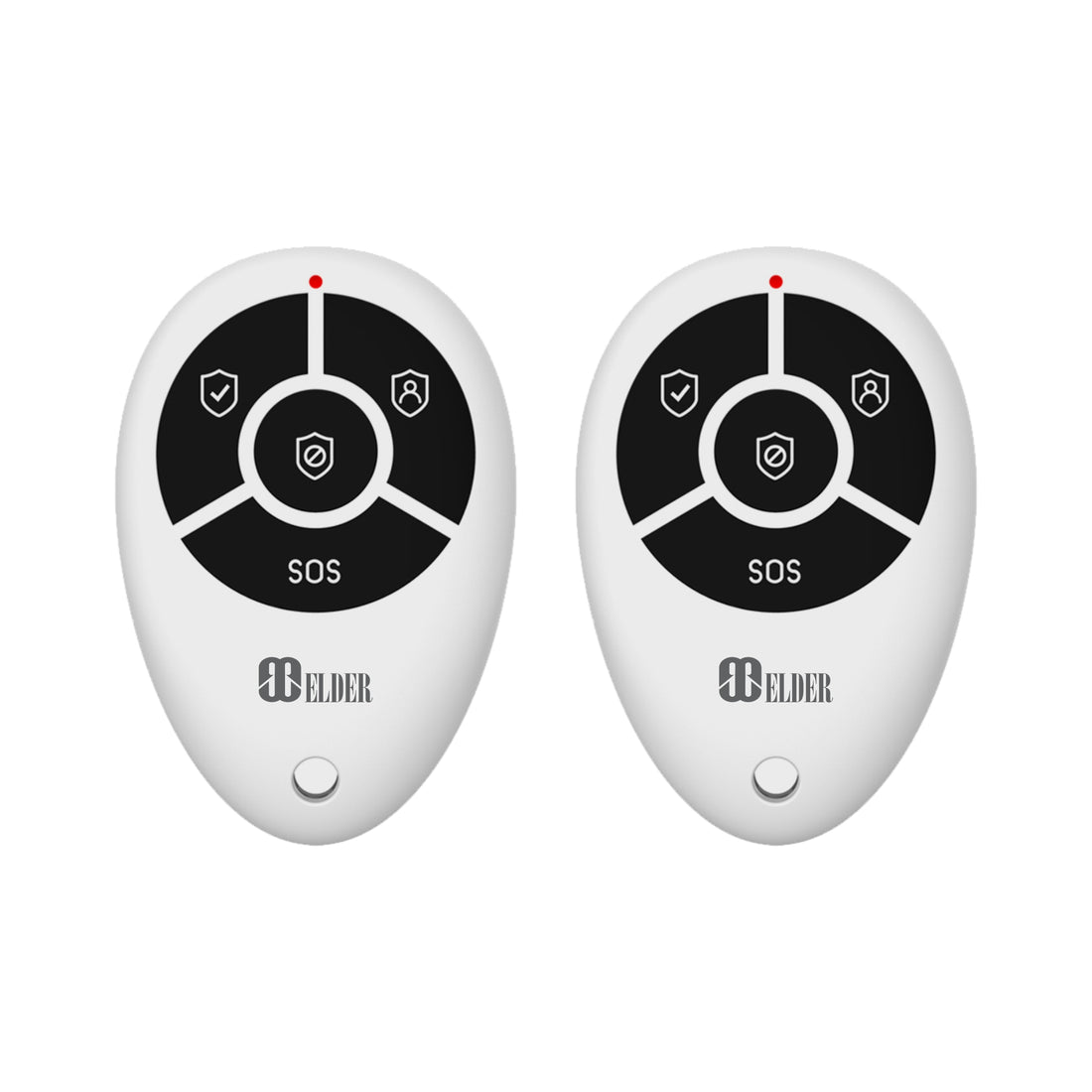 Remote Control x2 Pack Add-On for Elder Alarm System Security and Smar