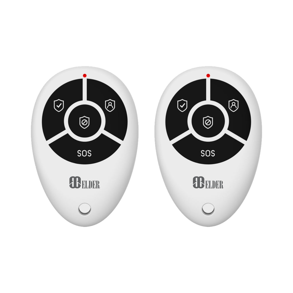 Remote Control Security System Remote Control x2 Pack Add-On for Elder Alarm System Security and Smar