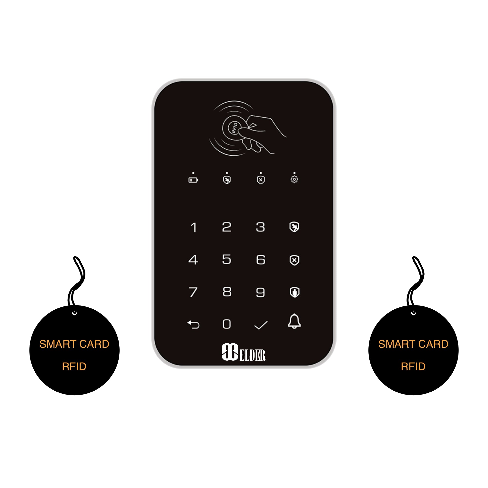 RFID Tag for Keypad Alarm System and Smart Home Alarm System