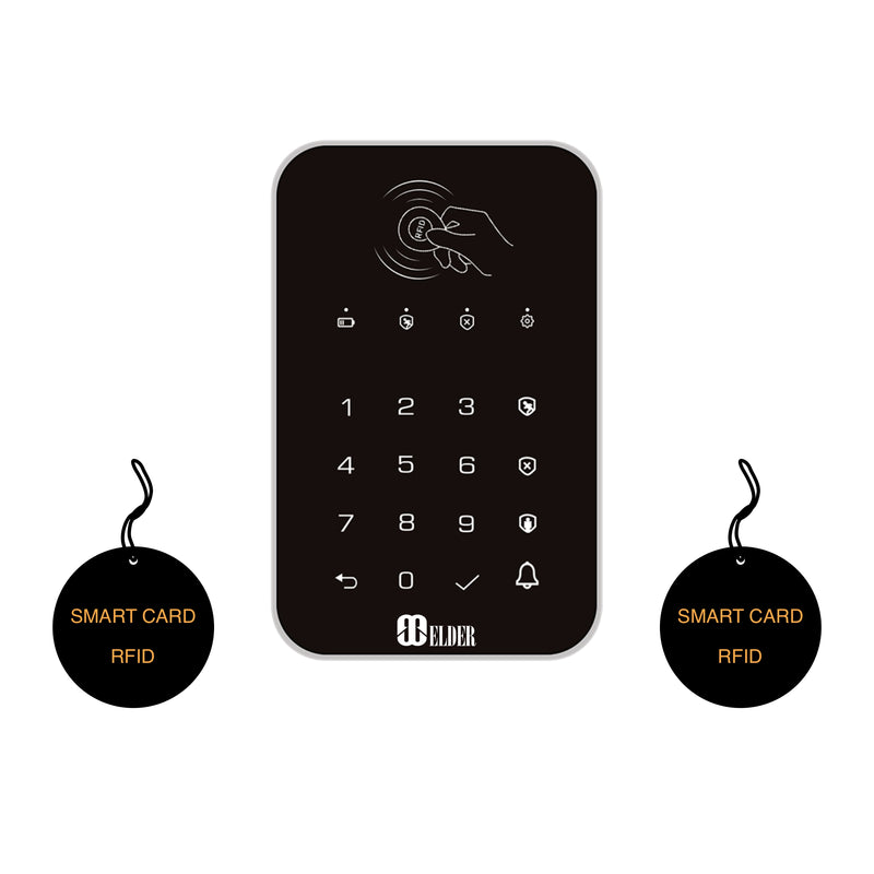 RFID Tag x2 Pack Add-On for Elder Alarm System Security and Smart Home