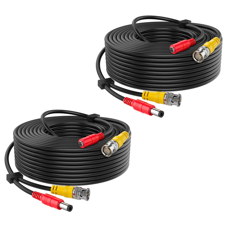 Home Camera Cable Security Camera Cable 100ft 30m CCTV Cable All-in-One Video and Power ...