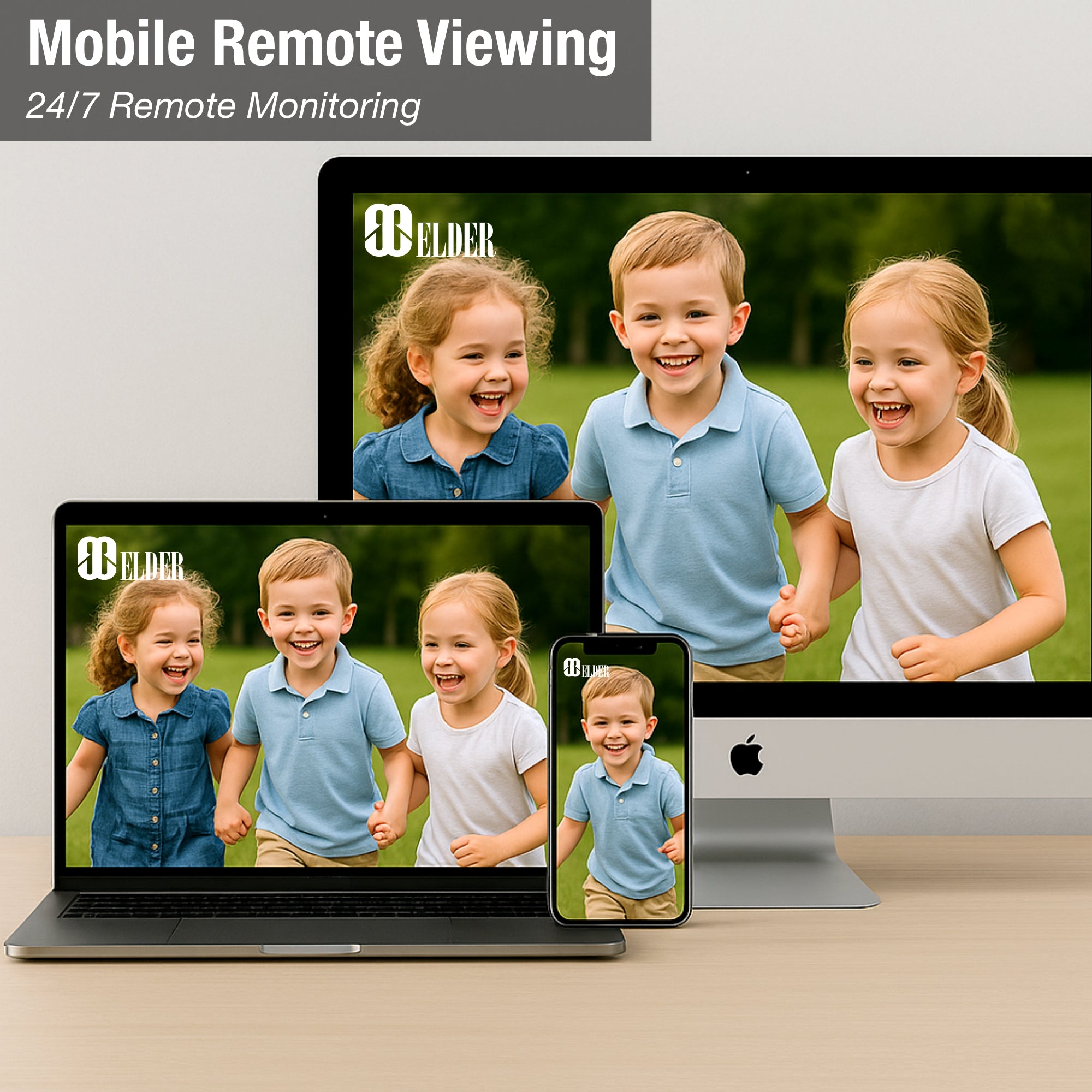 AI Security Camera System 4K PoE Wired for  Mobile Viewing and Remote Monitoring with No Monthly fee