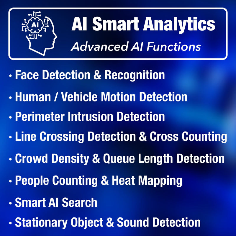 AI Smart Security Camera System and Motorized Surveillance from Elder NocturnalVU Series