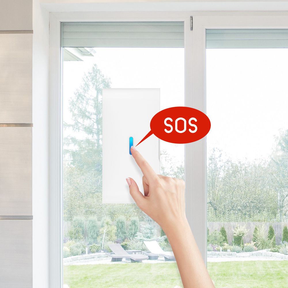 Glass Break Sensor Wireless, WiFi Vibration Sensor Detector Battery Ad Glass Break Sensor Wireless, WiFi Vibration Sensor Detector Battery Ad