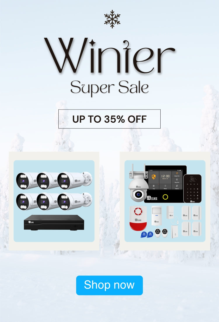Winter Super Sale on Security Cameras and Home Security Systems
