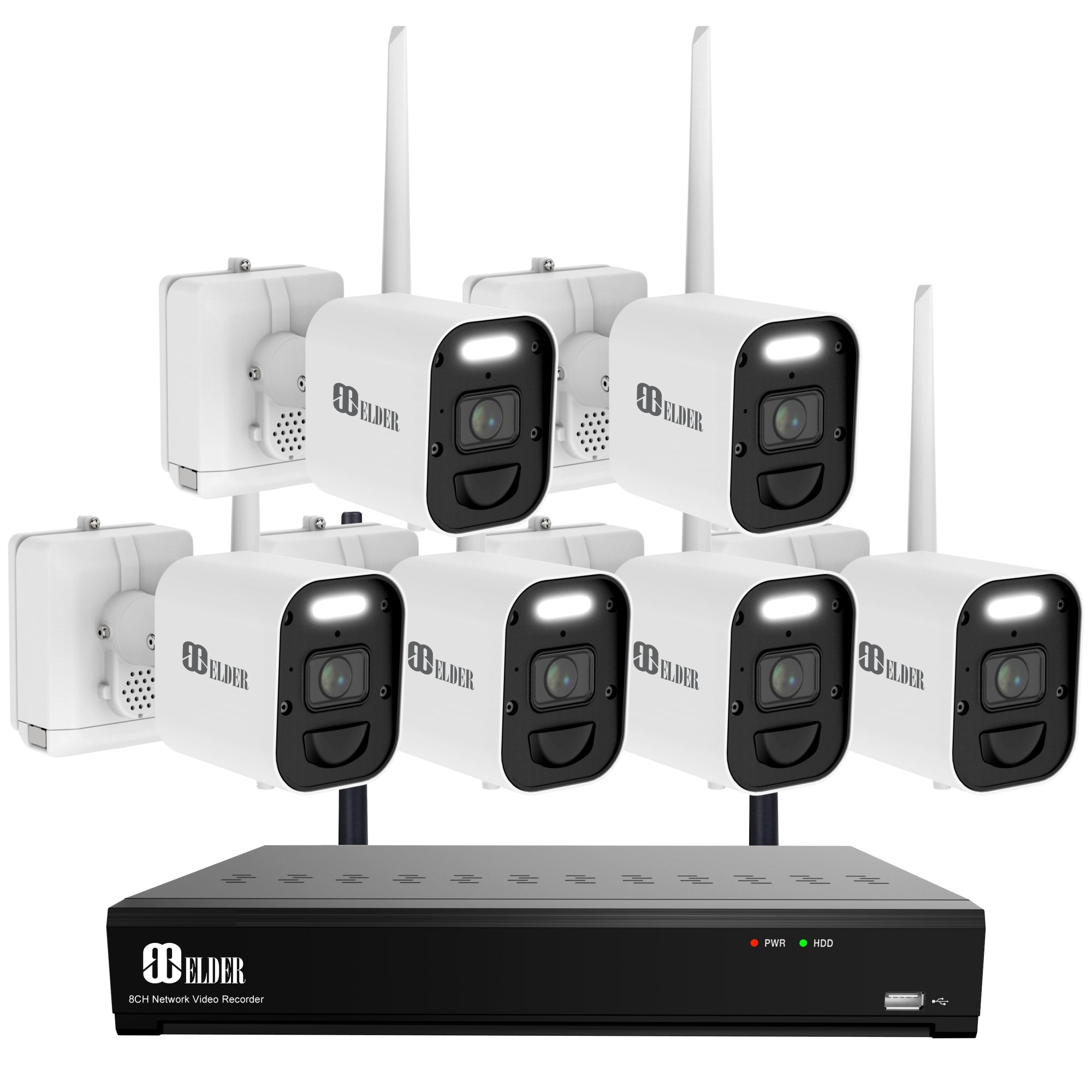 4K Wireless Security Camera System Outdoor