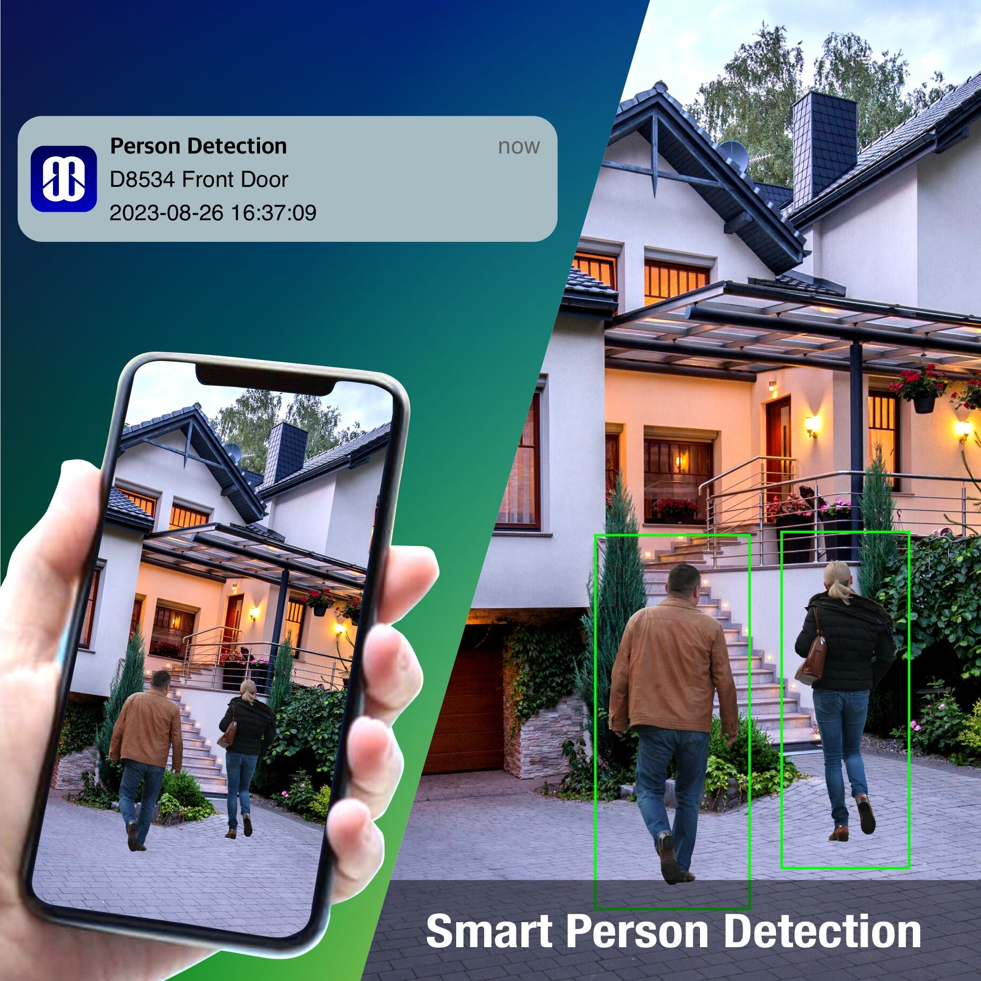 WiFi CCTV Security Camera with Person Detection 