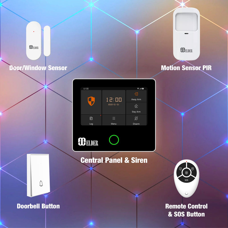Home Security System and Alarm System for House