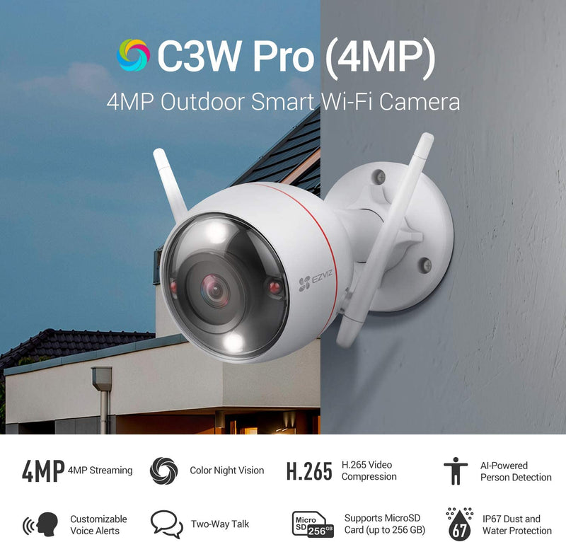 Wireless Security Camera Outdoor WiFi Surveillance CCTV.