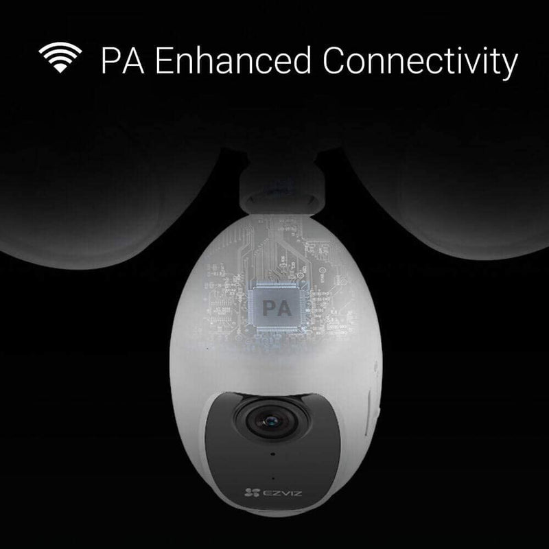 Ezviz Camera 2K WiFi & Floodlight Camera Wireless, Wireless Security Camera Outdoor & Smart Home AI Human Detection & DIY Kit, Spotlight Color Night Vision & Two-Way Audio
