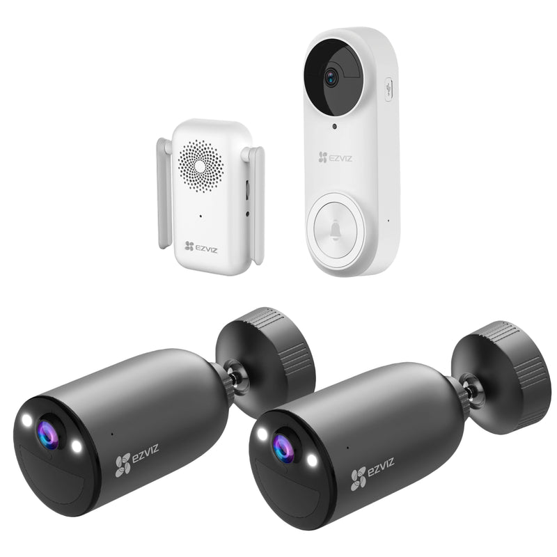 Wireless Security Camera Outdoor and Doorbell Camera.