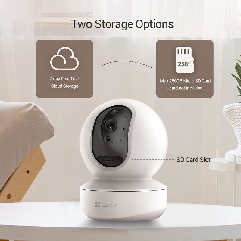 Ezviz Security Camera Wireless Pan & Tilt 2K WiFi PTZ, Smart Home AI Human Detection & DIY Kit Auto Tracking, Spotlight Color Night Vision & Two-Way Audio